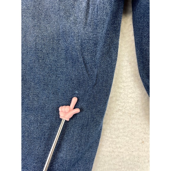 GAP Maternity Straight Leg Jeans Women's 28 Long Blue Stretch Denim - Picture 7 of 9